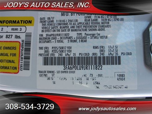 Used 2018 Ford Fusion SE FWD image 35