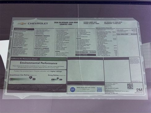 New 2026 Chevrolet Silverado 3500 High Country w/ Technology Package image 20