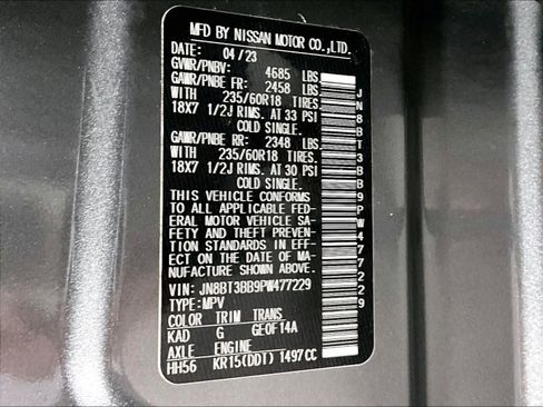 Used 2023 Nissan Rogue SV w/ SV Premium B Package image 34