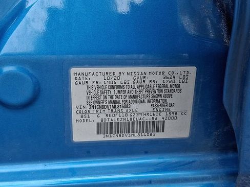 Used 2021 Nissan Versa S image 28