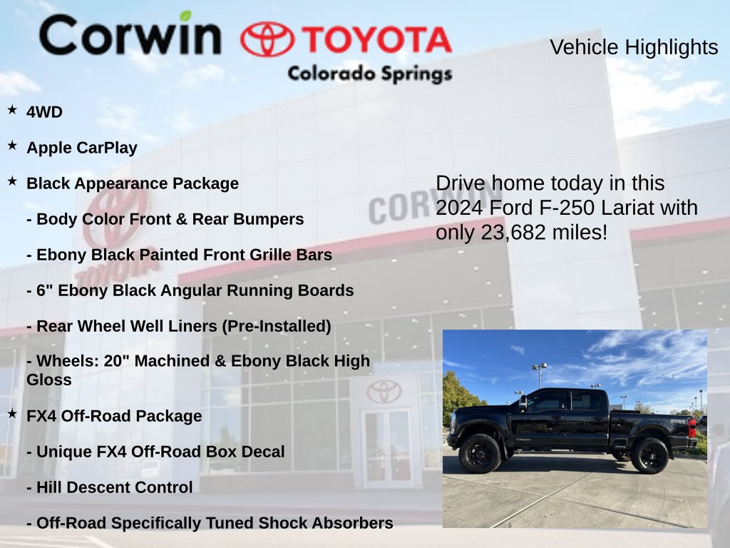Used 2024 Ford F250 Lariat w/ Lariat Ultimate Package AWD/4WD image 7
