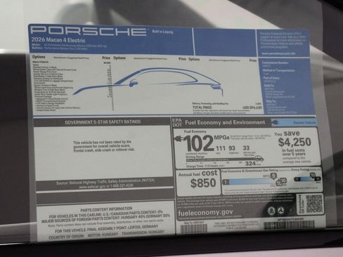 New 2026 Porsche Macan 4 Electric image 25