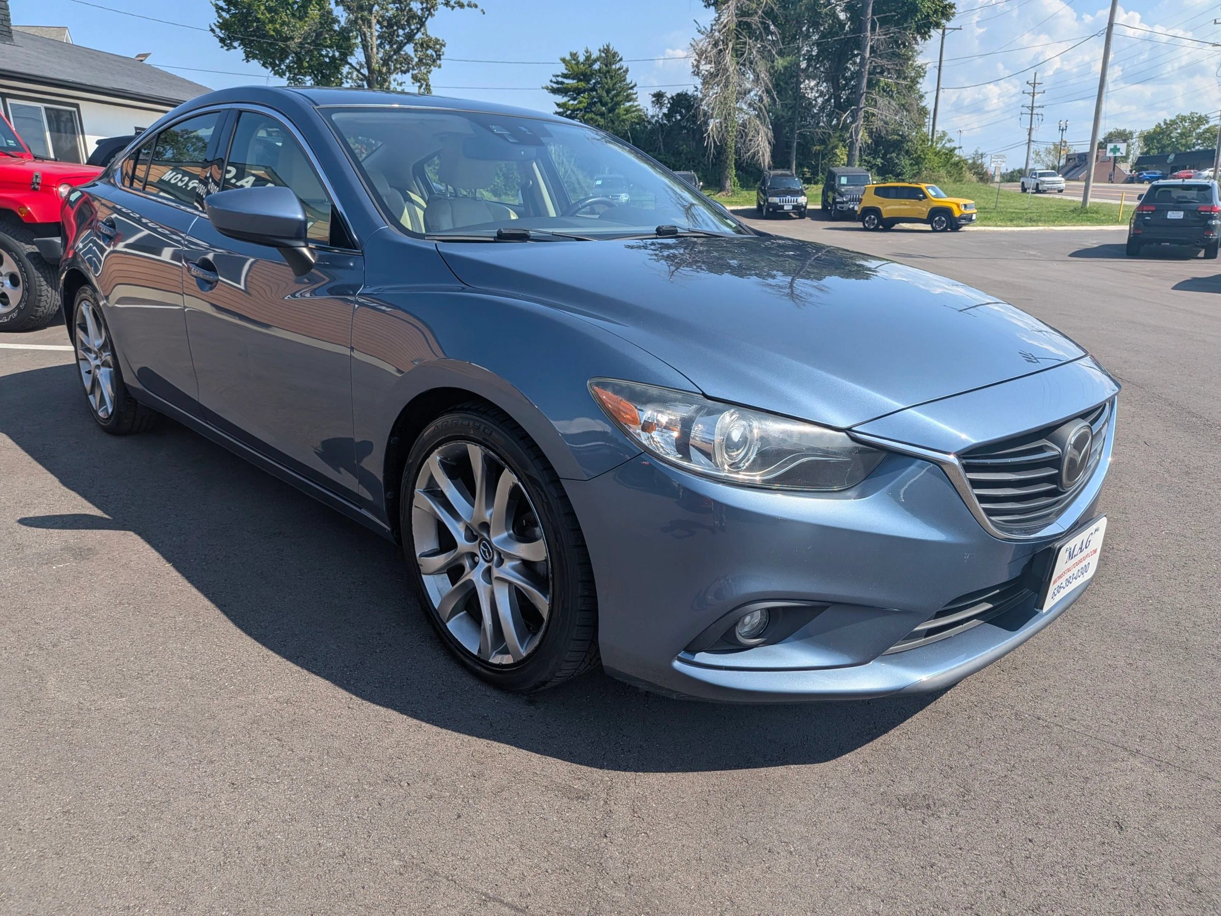 Used 2014 MAZDA MAZDA6 Grand Touring w/ MRCC + FOW Package FWD image 8