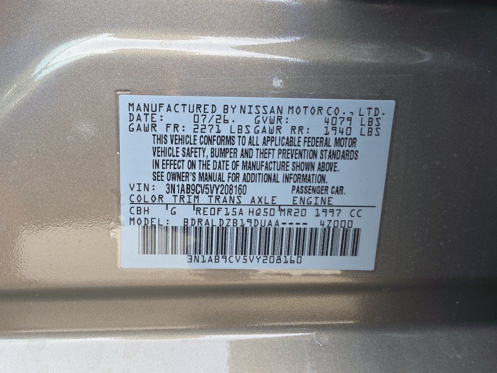 New 2027 Nissan Sentra SV w/ Floor Mat Package FWD image 30