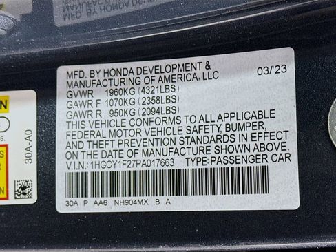 Used 2023 Honda Accord LX image 28