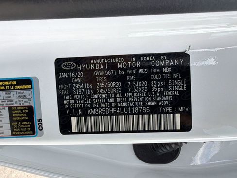 Used 2020 Hyundai Palisade Limited AWD/4WD image 20