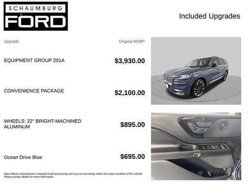 Used 2021 Lincoln Aviator Reserve w/ Equipment Group 201A AWD/4WD image 4