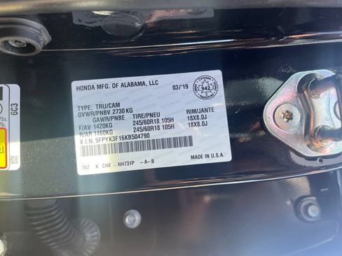 Used 2019 Honda Ridgeline Sport image 28
