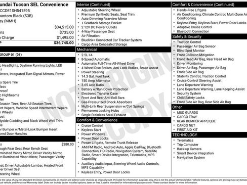 Certified 2025 Hyundai Tucson SEL image 30