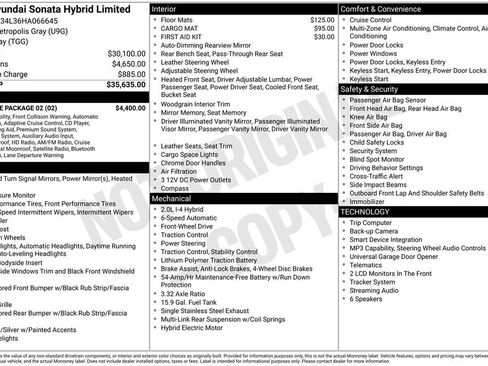 Used 2017 Hyundai Sonata Limited w/ Ultimate Package 02 FWD image 2
