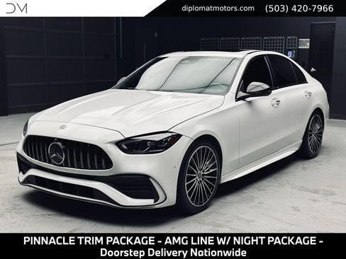Used 2022 Mercedes-Benz C 300 Sedan w/ Pinnacle Trim Package image 1