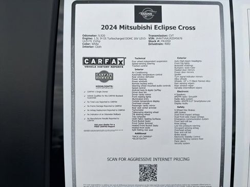 Used 2024 Mitsubishi Eclipse Cross Ralliart image 47