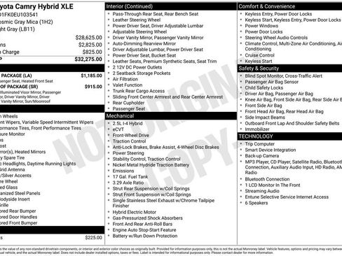 Used 2014 Toyota Camry XLE w/ Leather Package FWD image 41