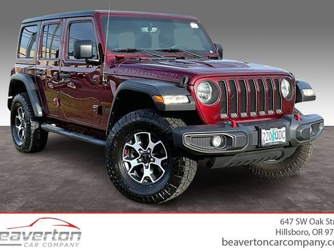 Used 2021 Jeep Wrangler Unlimited Rubicon AWD/4WD image 1