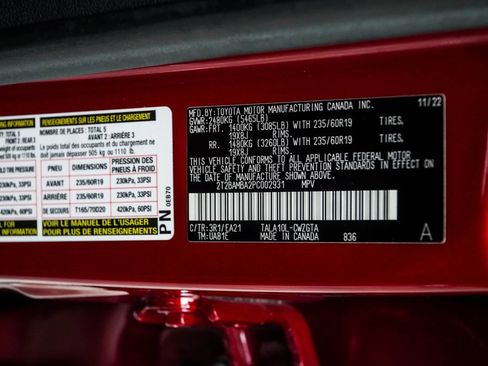 Used 2023 Lexus RX 350 Premium w/ Cold Area Package FWD image 43