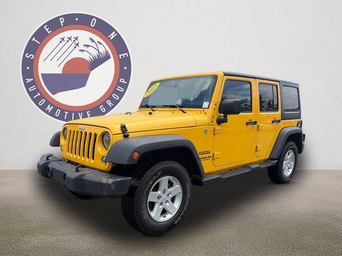 Used 2015 Jeep Wrangler Unlimited Sport w/ Quick Order Package 24S AWD/4WD image 2