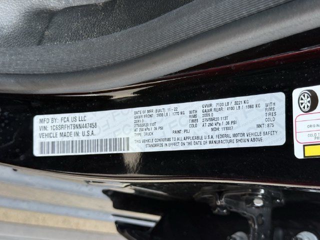 Used 2022 RAM 1500 Limited AWD/4WD image 34