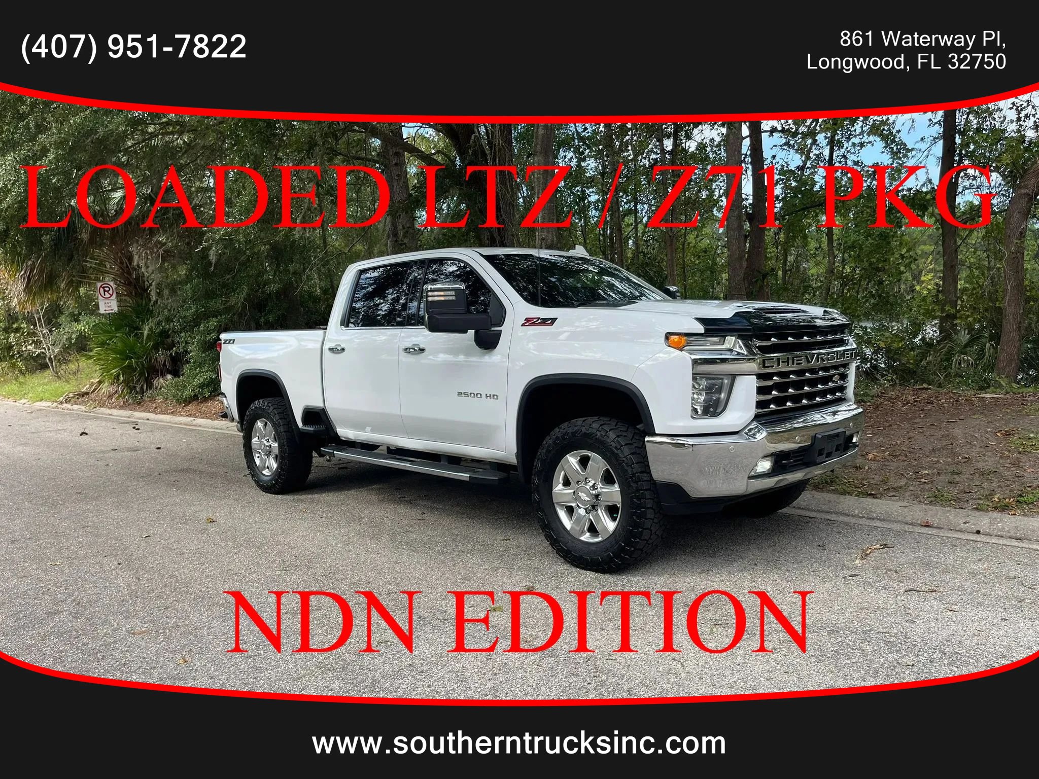 Used 2020 Chevrolet Silverado 2500 LTZ w/ LTZ Premium Package AWD/4WD image 1