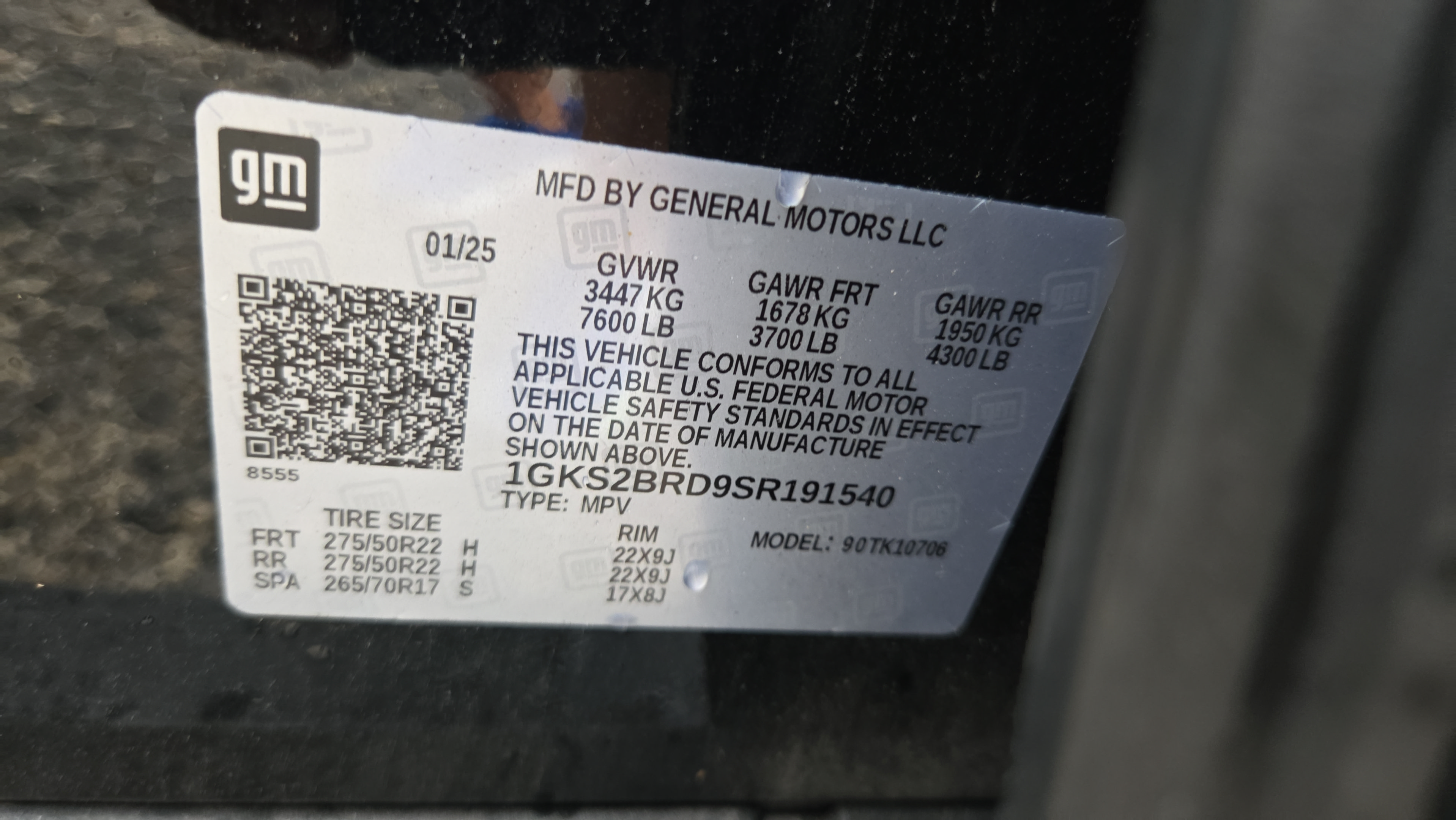 Used 2025 GMC Yukon Elevation AWD/4WD image 20