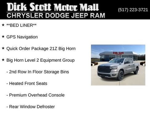 Certified 2025 RAM 1500 Big Horn AWD/4WD image 18