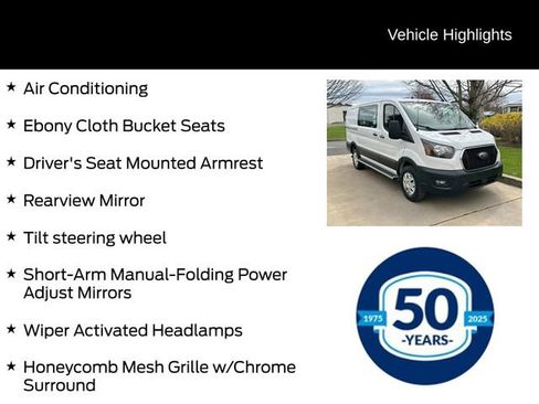 Used 2024 Ford Transit 250 Low Roof w/ Exterior Upgrade Package image 11