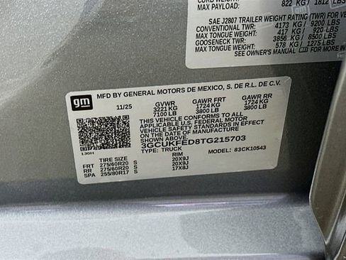 New 2026 Chevrolet Silverado 1500 LT Trail Boss image 33