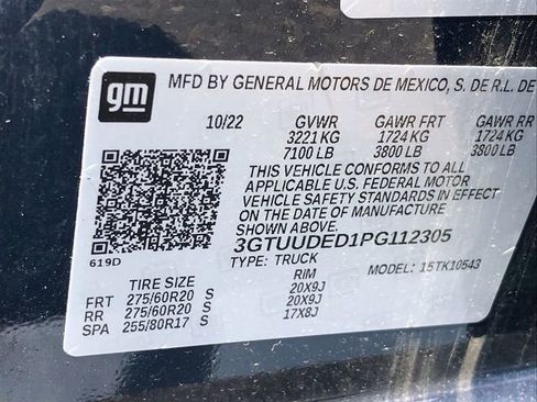 Certified 2023 GMC Sierra 1500 SLT w/ SLT Premium Package image 35