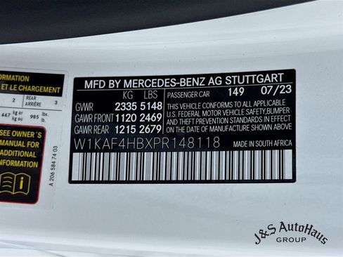 Used 2023 Mercedes-Benz C 300 4MATIC Sedan w/ Exclusive Trim Package image 40