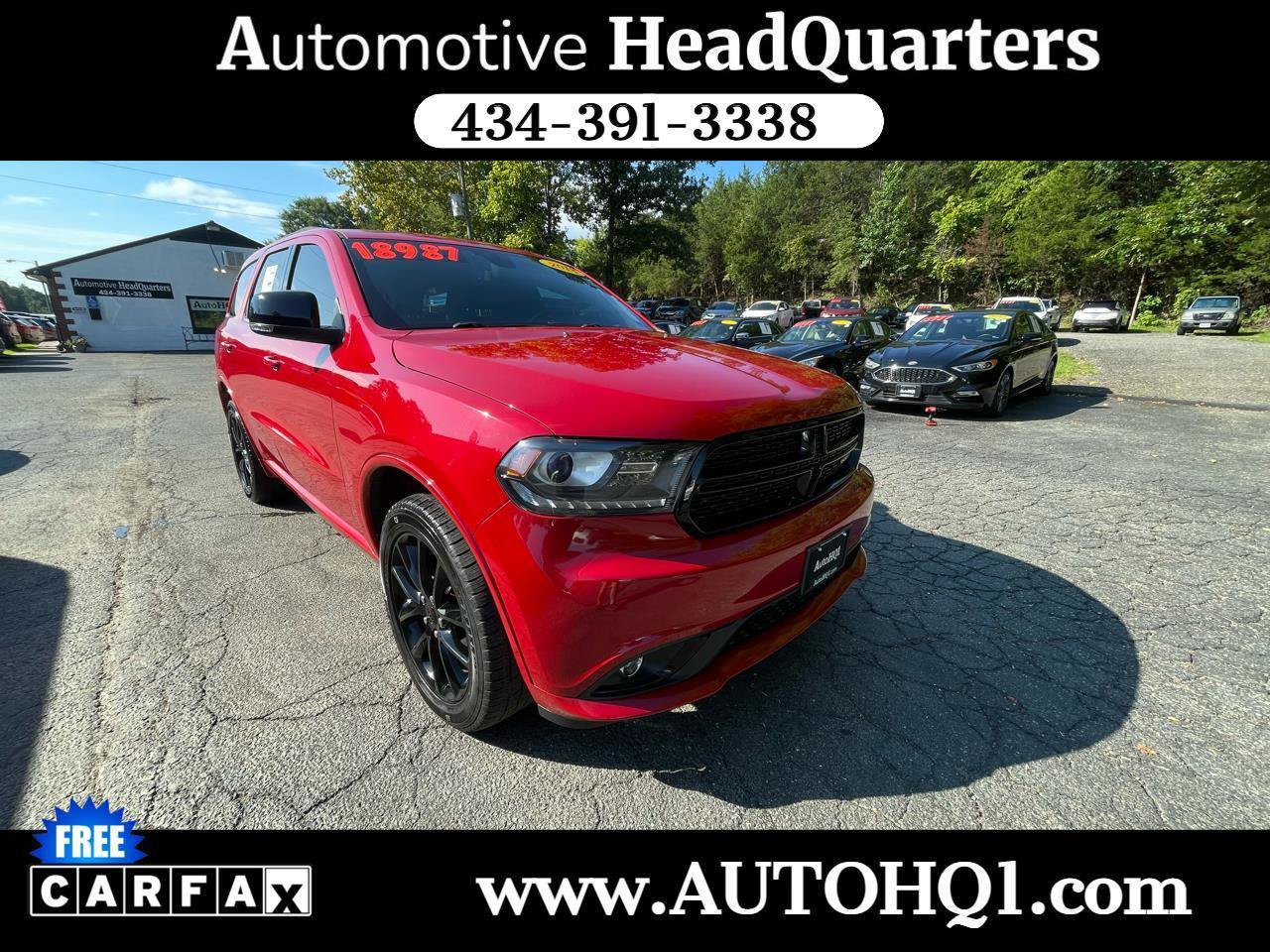 Used 2018 Dodge Durango GT w/ Premium Group AWD/4WD image 1