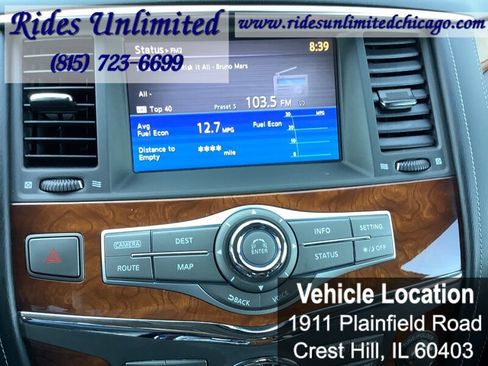 Used 2017 INFINITI QX80 4WD w/ Deluxe Technology Package image 22