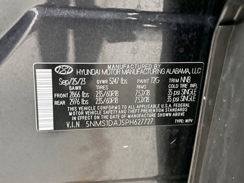 Used 2023 Hyundai Santa Fe SE w/ Cargo Package AWD/4WD image 24