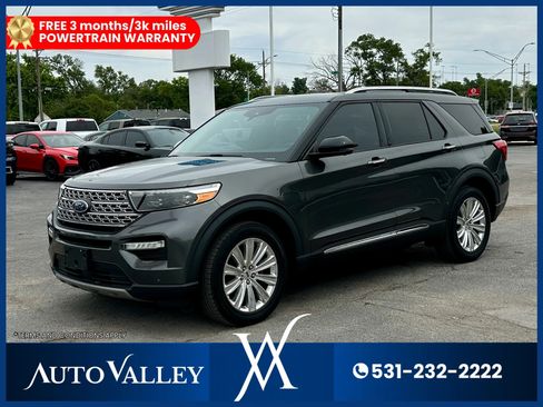 Used 2020 Ford Explorer Limited w/ Class III Trailer Tow Package AWD/4WD image 3