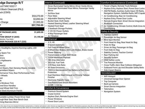 Used 2024 Dodge Durango R/T w/ Blacktop Package image 21