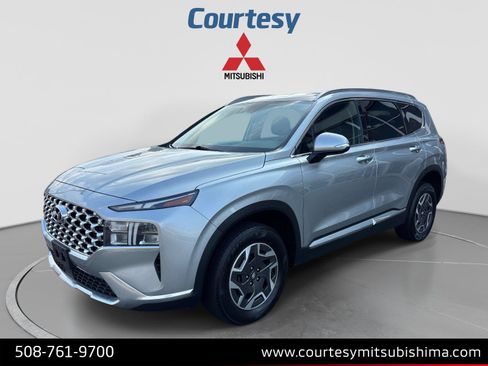 Used 2023 Hyundai Santa Fe Blue AWD/4WD image 1