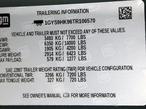 Used 2026 Cadillac Escalade V w/ LPO, Floor Liner Package image 61