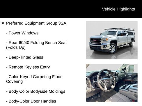 Used 2015 GMC Sierra 3500 SLE w/ SLE Preferred Package AWD/4WD image 5