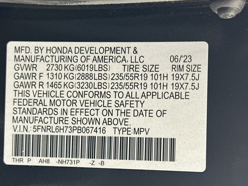 Used 2023 Honda Odyssey Sport image 12