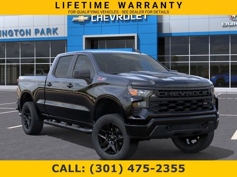 New 2026 Chevrolet Silverado 1500 Custom Trail Boss w/ Turbomax Blackout Package AWD/4WD image 7