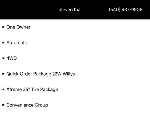 Used 2025 Jeep Wrangler Willys image 8