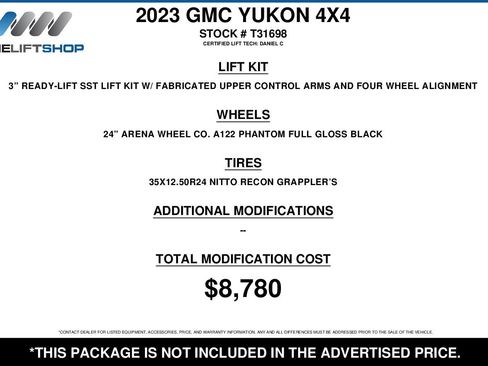 Used 2023 GMC Yukon SLT w/ Max Trailering Package image 2