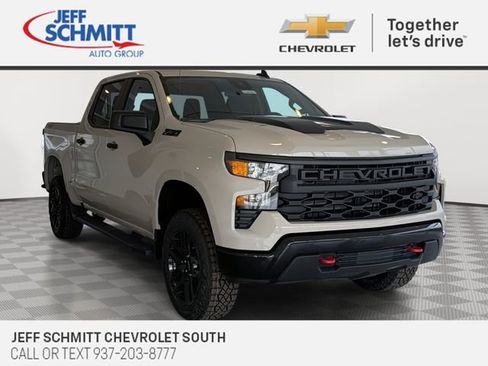 New 2026 Chevrolet Silverado 1500 Custom Trail Boss w/ LPO, Dark Essentials Package AWD/4WD image 1