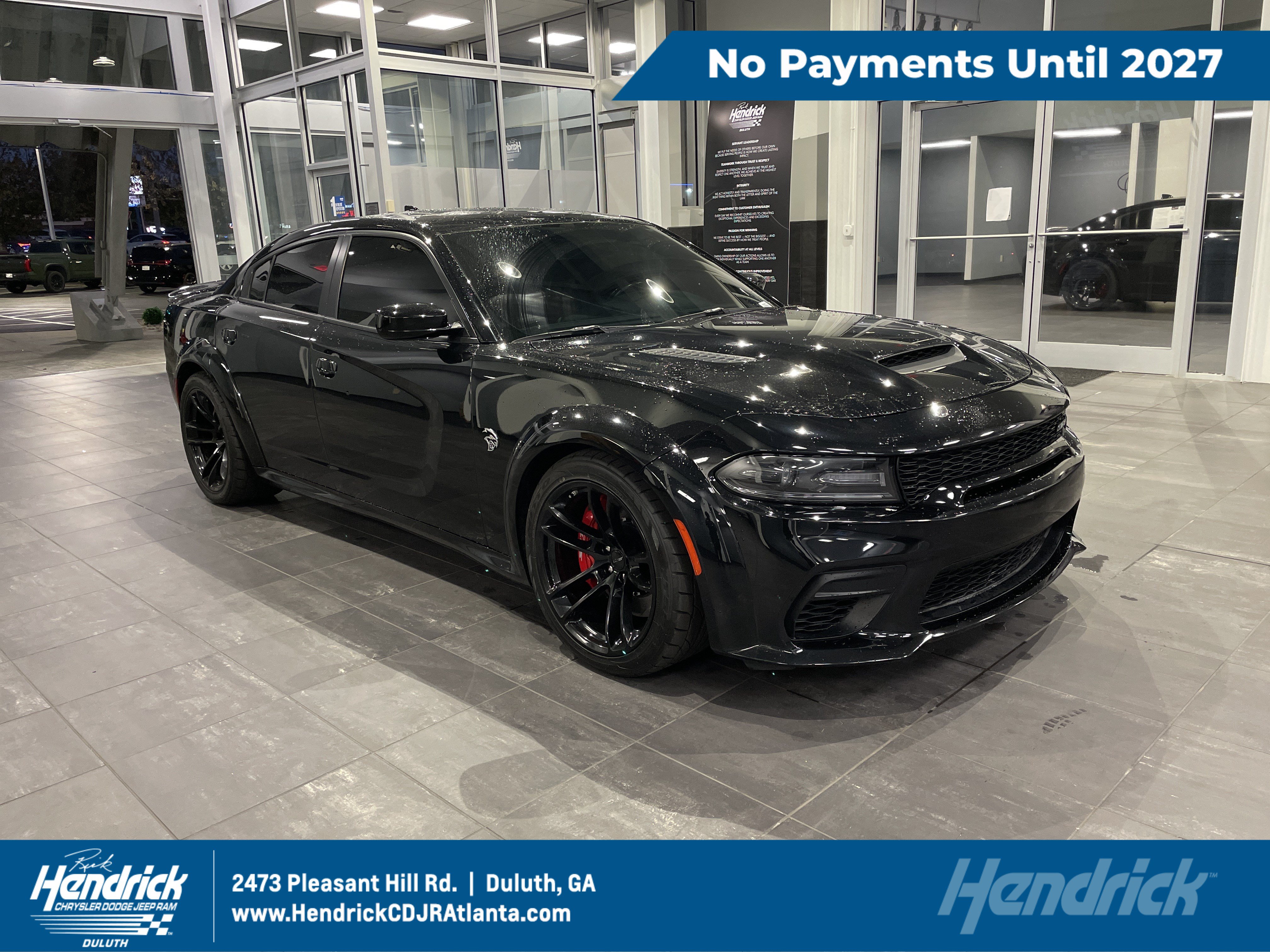 Used 2021 Dodge Charger SRT Hellcat w/ Harman/Kardon Audio Group RWD image 1