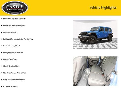 New 2026 Jeep Wrangler Unlimited Sport AWD/4WD image 14
