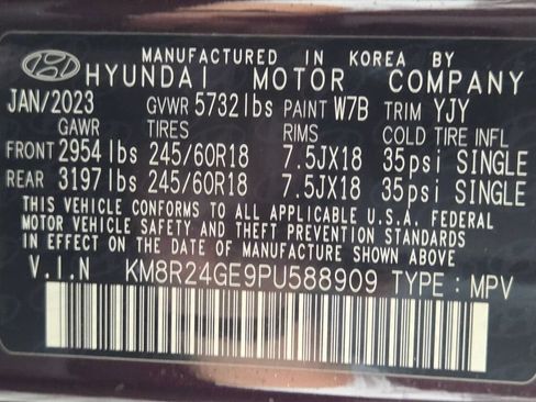 Used 2023 Hyundai Palisade SEL FWD image 33