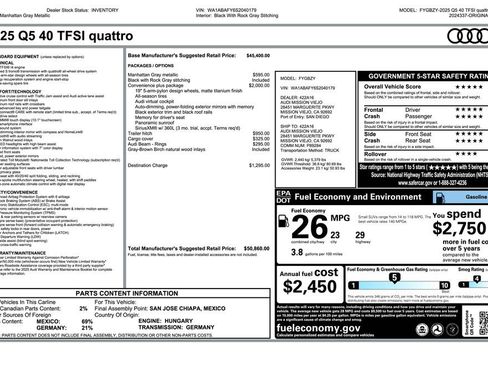 Used 2025 Audi Q5 2.0T Premium image 2