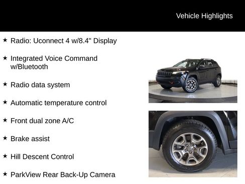 Used 2020 Jeep Cherokee Trailhawk w/ Cold Weather Group AWD/4WD image 13
