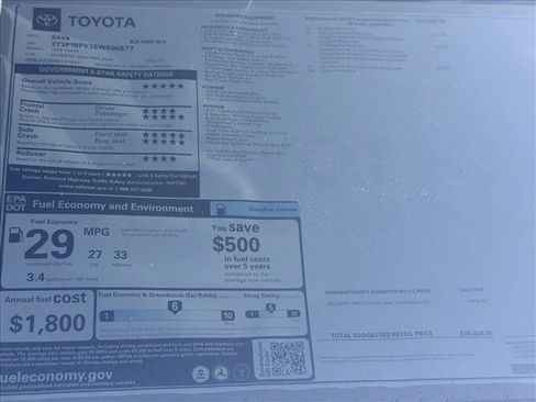 Used 2025 Toyota RAV4 XLE w/ Convenience Package AWD/4WD image 25
