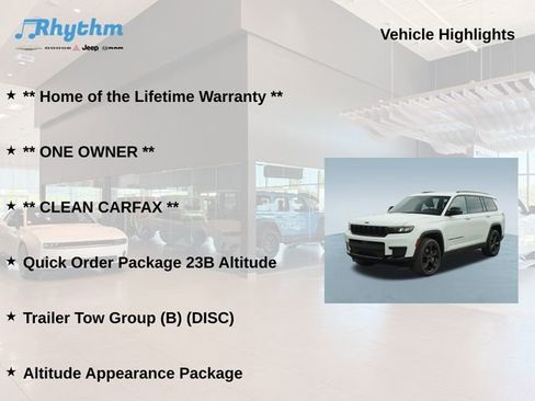 Used 2023 Jeep Grand Cherokee L Laredo RWD image 5