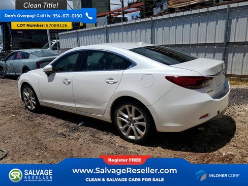 Used 2017 MAZDA MAZDA6 Touring w/ Touring Premium Package FWD image 3