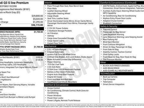 Certified 2025 Audi Q3 2.0T Premium w/ Convenience Package AWD/4WD image 39
